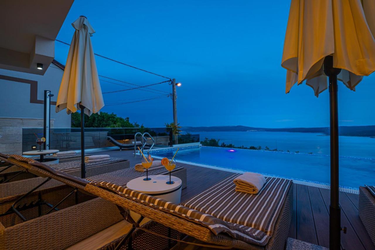 Villa Marassi With Heated Pool, Hot Tub And Sauna Crikvenica Buitenkant foto
